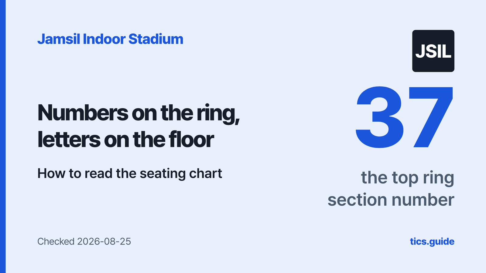 How to Read the Jamsil Indoor Stadium Seating Chart